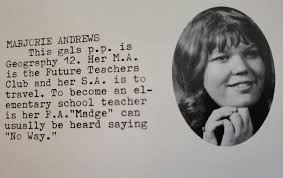 This class graduated in 1973..do you identify anyone?