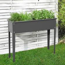 Floraworld Hochbeet Season 100 Cm X 40 Cm X 80 Cm Anthrazit Kaufen Bei Obi In 2020 Hochbeet Metall Hochbeet Obi