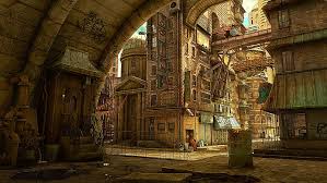Maybe you would like to learn more about one of these? Hd Wallpaper Urban Steampunk Concept Art Building Artwork Wallpaper Flare