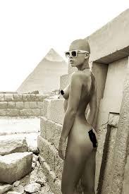Image result for Marisa Papen in egypt temple