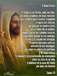 Laborar y sufrir reproche para cristo, 4:10. El Buen Pastor El Senor Es Mi Pastor Nada Me Falta En Verdes Praderas Me Hace Recost Oracion Del Buen Pastor Conversaciones Con Dios Oracion Para Dar Gracias