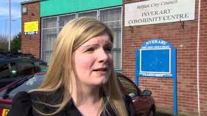 Laura McNamee leaves her home amid flag vote threats