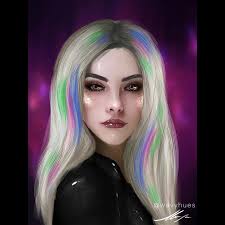 Through love all is possible ~Danika Fendyr (Alpha bitch✨) . Software:  procreate Reference: portrait photography, Pinterest . #danikafendyr  #danikaandbryce #danika #cc #crescentcity #hoeab #wolf #alpha #lightitup  #portrait #digitalart ...