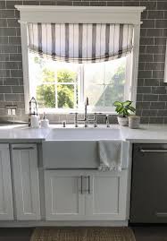 Kitchen curtains, tiers, swags, valances, and café tier curtains. Farmhouse Gray And White Curtains Novocom Top