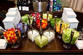 Crudite At Hyatt Regency Atlanta Veggie Display Buffet Set Up Catering Display