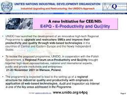 Ppt Unidos Programme For Industrial Upgrading And