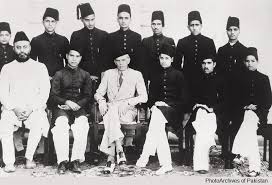 Quaid-i-Azam Mohammad Ali Jinnah with ...