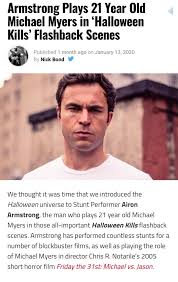 A seemingly normal american boy, michael myers picks up a knife at the age of 6 and systematically butchers his older sister judith in pure malice. Airon Armstrong Already Played Myers In 2005 Michael Myers Net