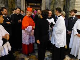 Image result for Photo Cardinal Castrillon Hoyos with Pope Francis