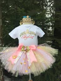 3rd Birthday Princess Birthday Dress For 3 Year Old Excited To Share The Latest Addition To My Etsy Shop Girl Princess Crown Tutu Gold Baby Pink White Iro Smash Cake Photoshoot Princess Birthday Princess Crown