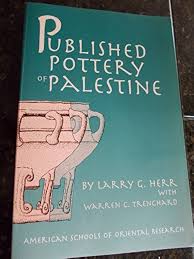 Published Pottery of Palestine (ASOR Books) by Larry Herr (1996-12-31):  Larry G. Herr: Amazon.com: Books