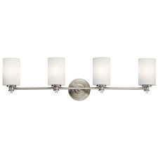 Joelson 4 Light Vanity Light Brushed Nickel Kichler Lighting