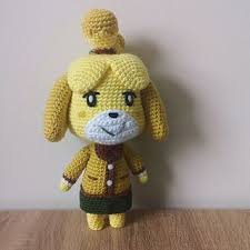 Animal Crossing Isabelle Pattern By Kayla Shea Stuffed Animal Patterns Crochet Animals Easy Crochet Animals