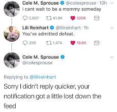 Cole And Lili Twitter Riverdale Cast Lily Cole