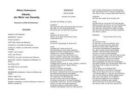 • also a leader in the government cassio loses his rank because he becomes drunk and fights with montano, angering othello, who. Othello Der Mohr Von Venedig Act N Arts