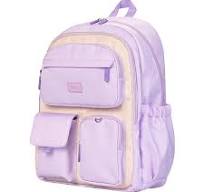 Deli Bb138 Paarse Mode Multi-Pocket Schattig Meisje ...