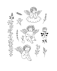 Middle english, from latin, from greek, from hebrew kərūbh; Instagram Post By Julia Mo Dec 13 2019 At 4 49pm Utc In 2020 Cupid Tattoo Cherub Tattoo Mini Tattoos