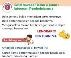 Pembahasan soal tema 2 kelas 4 di halaman 54. Lengkap Kunci Jawaban Kelas 2 Tema 1 Subtema 1 Pembelajaran 4 Simple News Kunci Jawaban Lengkap Terbaru