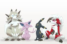 lugarugan espeon y umbreon pokemon alola pokemon species pokemon