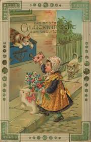 Birthday Wishes In German Images Vintage German Postcards Pinterest German Postcard The Best Wishes For Your Birthday Vintage Greeting Cards Birthday Greetings Birthday Freebies