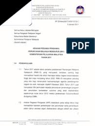 Arahan pegawai pengawal bilangan 1 tahun 2020. Arahan Pegawai Pengawal Kpm 2011