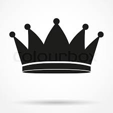 Crown drawing, queen regnant, silhouette, tiara, crown of queen. Silhouette Simple Symbol Of Classic Stock Vector Colourbox