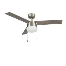Suitable for large outdoor spaces. Hampton Bay Montgomery Ii 44 In Indoor Brushed Nickel Ceiling Fan With Light Kit Yahoo Shopping