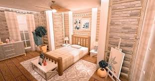 Roblox Bloxburg Aesthetic Twin Bed Tiny House Bedroom House Decorating Ideas Apartments Tiny House Layout