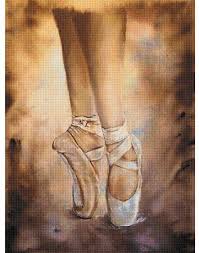 Cross stitch ballerina patterns free. Ballet Shoes By Caroline Lord O Donovan