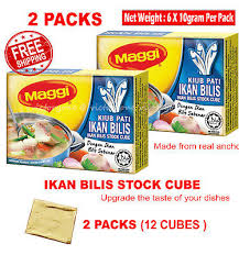 Renihkan selama 5 minit lagi. Real Anchovies Maggi Ikan Bilis Stock Upgrade Taste Dishes From 2 Packs 12 Cubes 18 99 Picclick