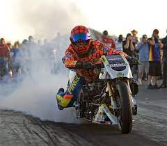 World S Fastest Dragbike Run Recorded By Ten Time Top Fuel Motorcycle Champion Drag Bike Racing Motorcycles Racing