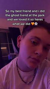 Ghost Photoshoot Best Friends at The Park