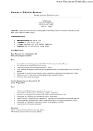 computer science resume template word