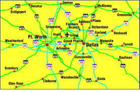 Another Map Of The Metroplex Dallas Ft Worth Cities Inbetween Them And Suburbs Around Them Metro Map Map Dallas