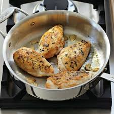 All Clad Tk Copper Core 5 Qt Brushed Stainless Sauteuse Pan Saute W D5 Lid For Sale Online Ebay