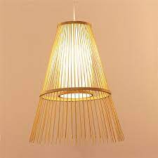 Bamboo Light Shade Vsual Comfort Lighting Bamboo Light Bamboo Pendant Light Pendant Lighting Dining Room
