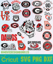 You can import these files to a number of cutting. Georgia Bulldogs Ncaa Svg Png Dxf Movie Design Bundles