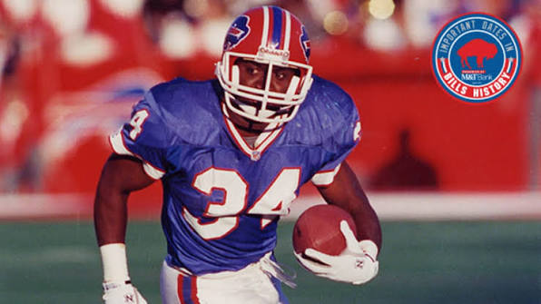 Important Dates in Bills History: Jan. 25, 1992. Thurman Thomas named NFL  Player of the Year