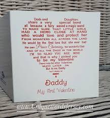 Birthday Card Ideas For Dad From Daughter Check Out This Item In My Etsy Shop Https Www Etsy Com Uk Listing 506779483 Daddy Valentine Daddy Valentines Poems Daddy Valentine Birthday Presents For Dad
