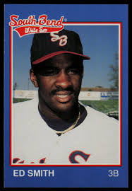1989 Grand Slam Ed Smith South Bend White Sox