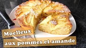 Cake amande et fleur d oranger oh la gourmande. Moelleux Aux Amandes Et Aux Pommes 10 15 Parts Chocopraline Youtube