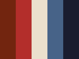 Vintage American Ii By Shannenb American America Army Blue Brown Dark Flag Military Old Vintage Colour Palette Red Colour Palette Blue Paint Colors