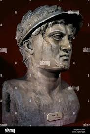 A colossal statue of Emperor Augustus seated and wearing a laurel wreath  from the Augusteum of Herculaneum. White marble, 1st Century AD. The  National Archaeological Museum of Naples. #EmperorAugustus #RomanEmpire  #AncientRome #Archaeology #