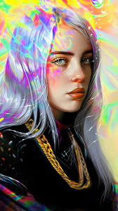 Billie eilish wallpapers with several others pose and costume decorative background of a graphical user interface for your mobile phone android, tablet, iphone and other devices. 326292 Billie Eilish Art 4k Phone Hd Wallpapers Images Backgrounds Photos And Pictures Mocah Hd Wallpapers