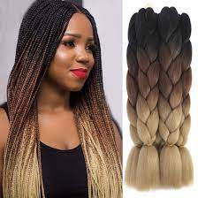 Buy synthetic hair senegalese twist crochet braids hair 5pcs/lot 100g/pc 24 (60cm) kanekalon ombre braiding hair extensions(black/wine red) online on amazon.ae at best prices. Amazon Com Ombre Braiding Hair 24 Inch Kanekalon Braiding Hair 5 Packs Jumbo Box Braids Synthetic Hair For Braiding 24inch C14 Beauty