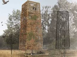 Global Finalist Entry 2015 Protective Wing Bird Sanctuary Sanctuary Environmental Design Layout Architecture