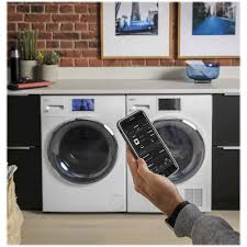 Get free shipping on qualified stackable washers & dryers or buy online pick up in store today in the appliances department. Haier 2 4 Cu Ft High Efficiency Stackable Smart Front Load Washer White Qfw150ssnww Best Buy