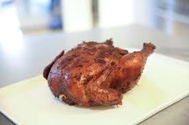 How To Smoke A Whole Chicken Stuffed Whole Chicken Smoked Food Recipes Smoked Chicken Electric Smoker