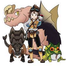 Maybe you would like to learn more about one of these? Mick On Twitter Ancient Forest Gym Leader Monster Hunter X Pokemon Monsterhunter Pokemon