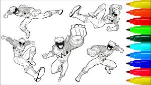 Click on the image to view the pdf. Coloring Pages Power Rangers Dino Charge Novocom Top